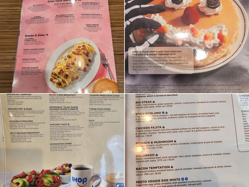 IHOP Menu