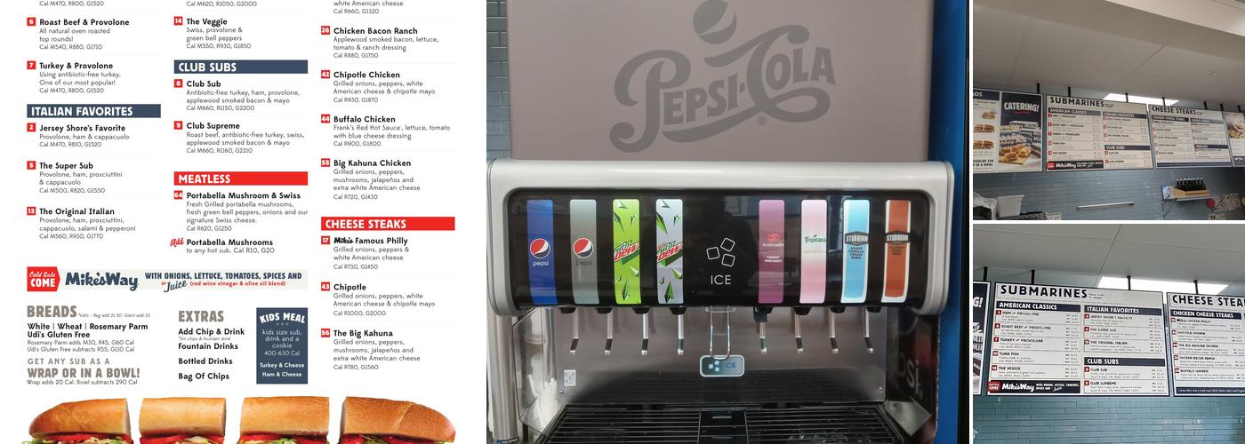 Jersey Mike's Subs Menu