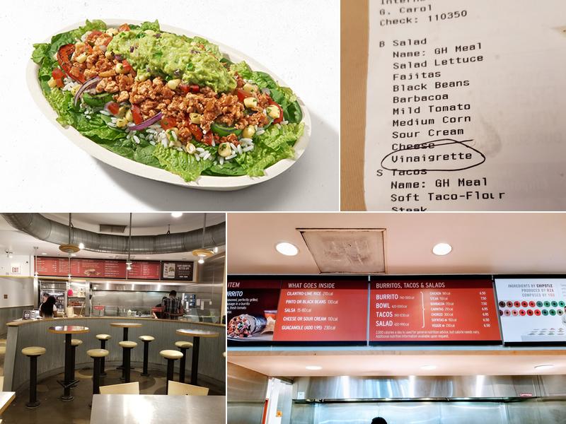 Chipotle Mexican Grill Menu