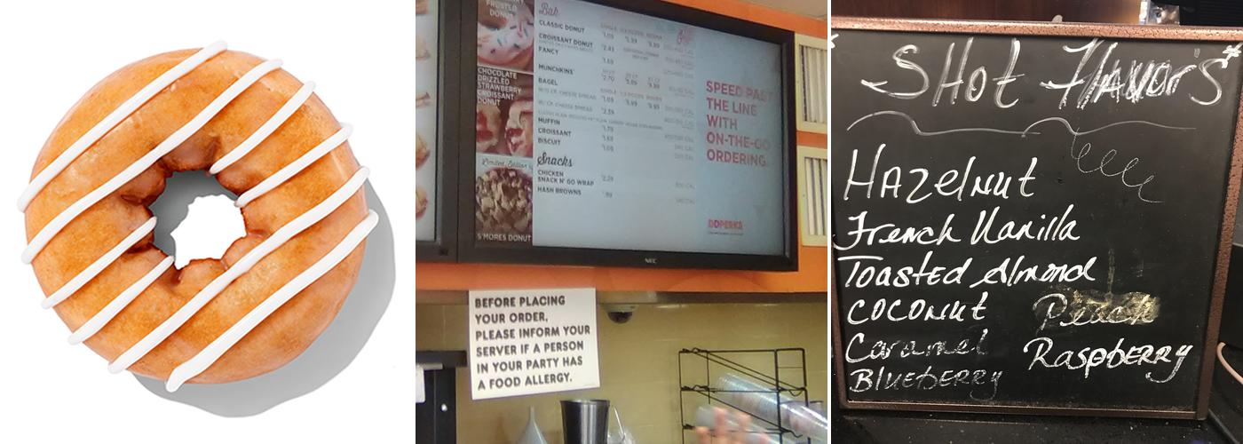 Dunkin' Menu