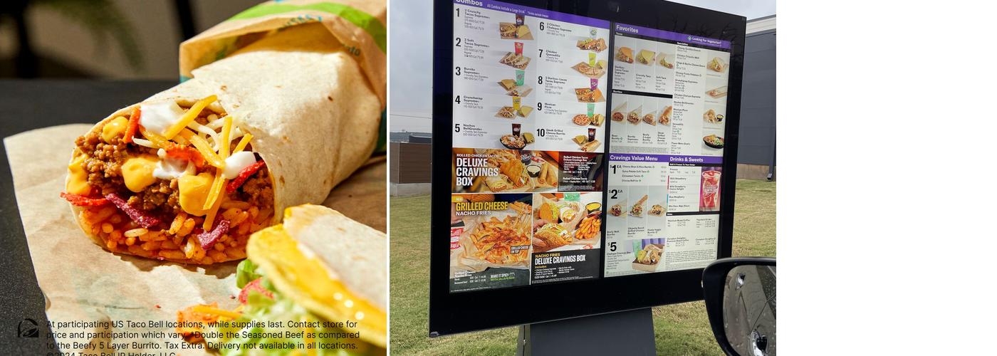 Taco Bell Menu