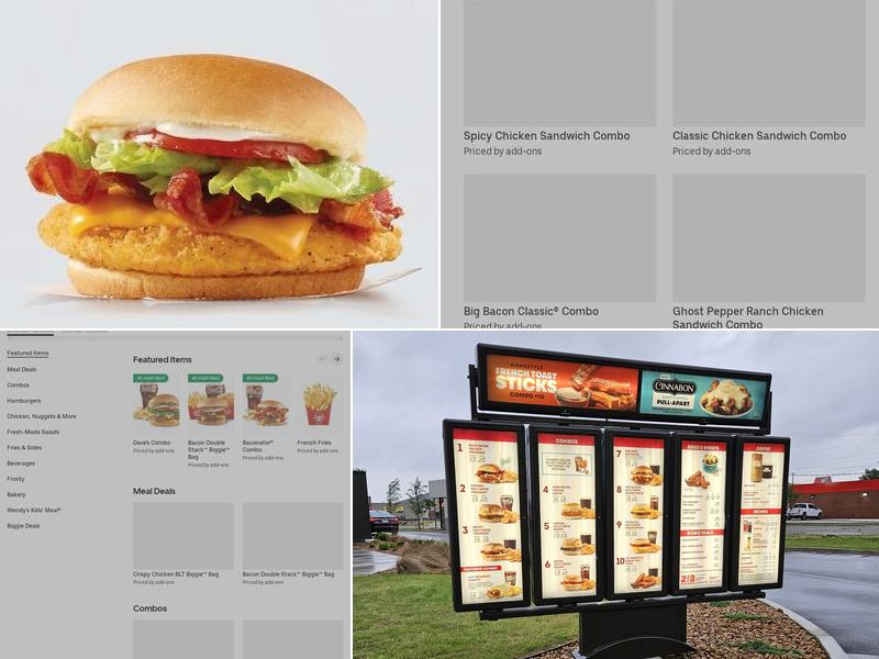Wendy's Menu