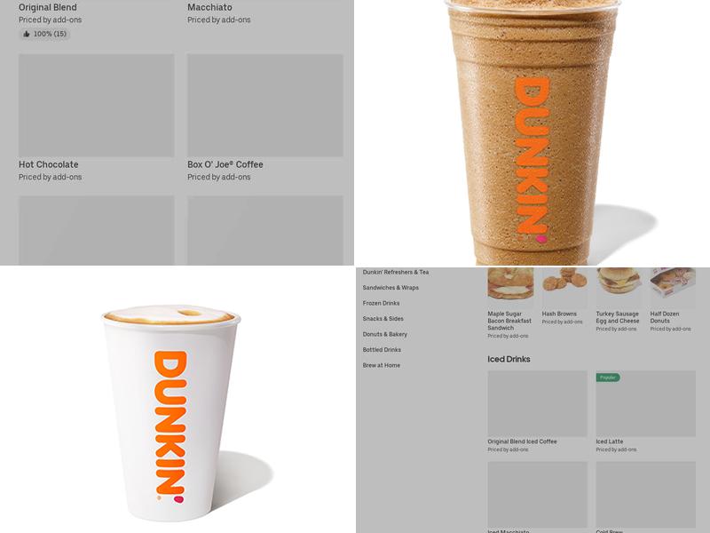 Dunkin' Menu