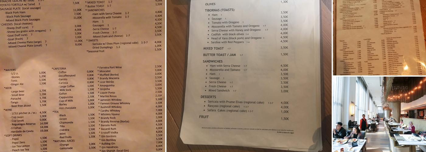 O Gaspacho Menu