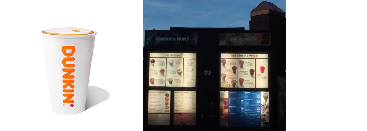 Dunkin' Menu