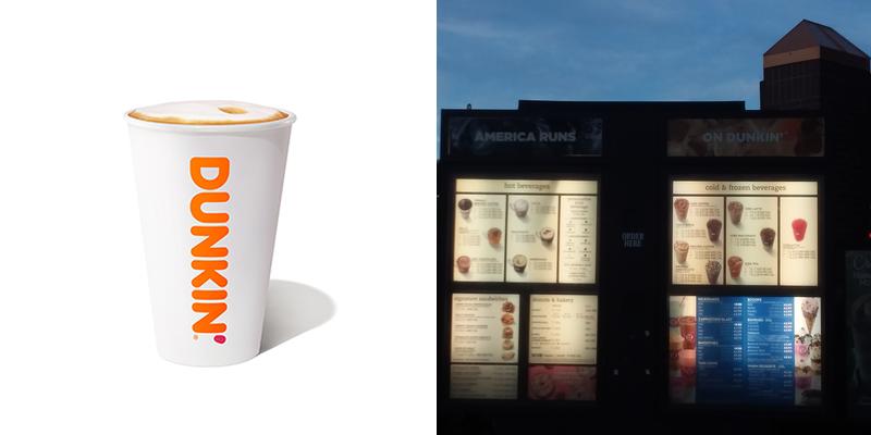 Dunkin' Menu