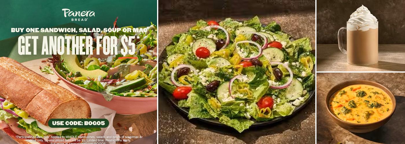 Panera Bread Menu