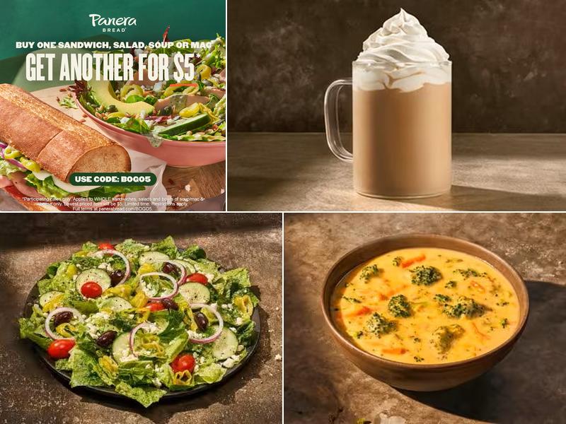 Panera Bread Menu