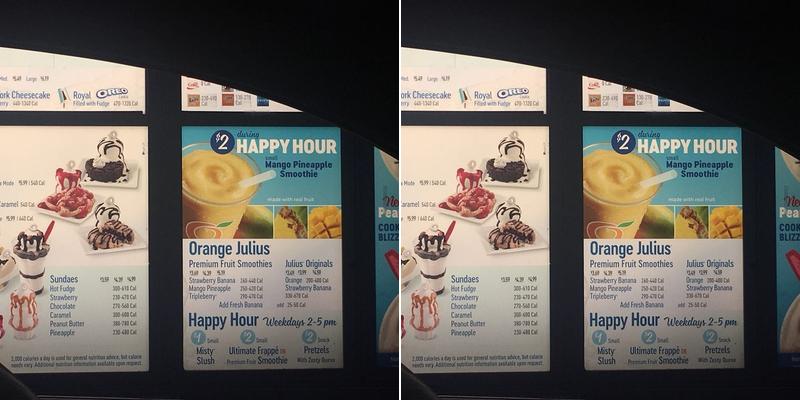 Dairy Queen Menu