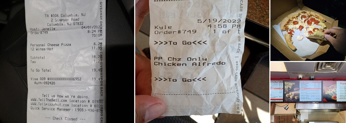 Pizza Hut Express Menu