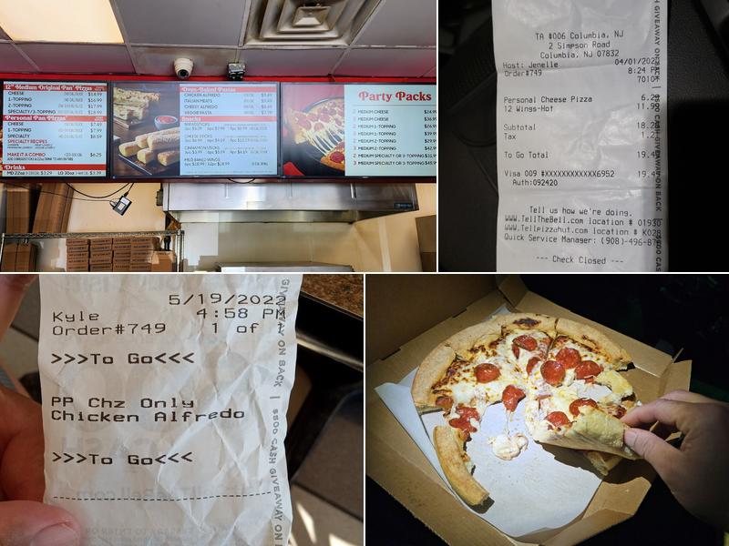 Pizza Hut Express Menu