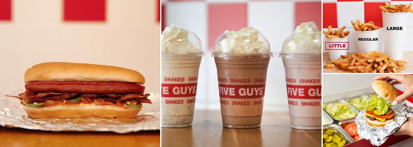 Five Guys Menu