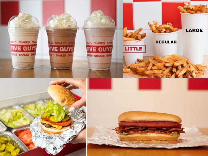 Five Guys Menu