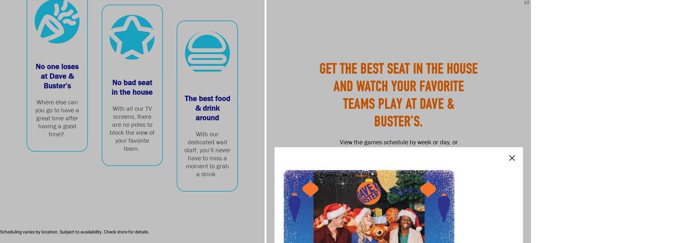 Dave's Finds Quality Menu