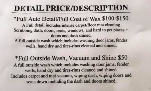 PJ's Auto Detailing