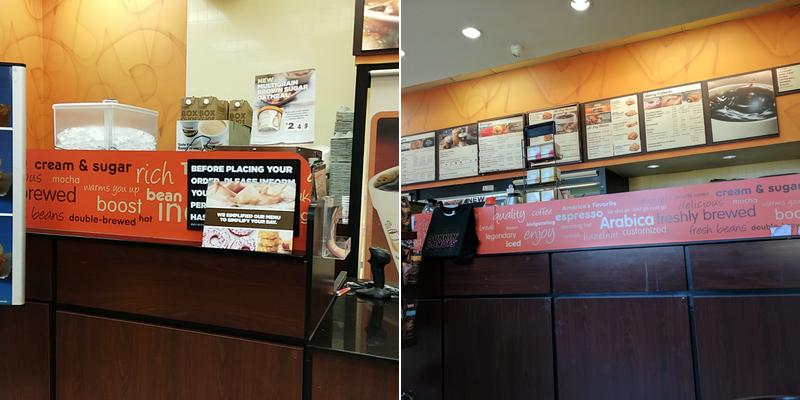 Dunkin' Menu