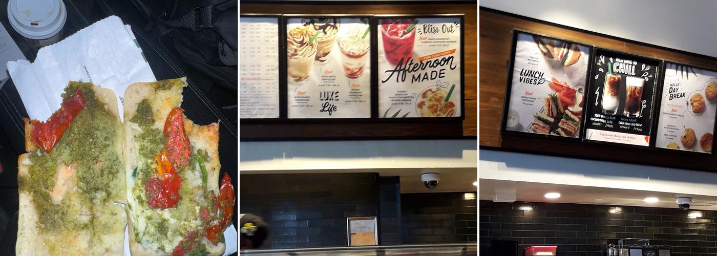 Starbucks Menu