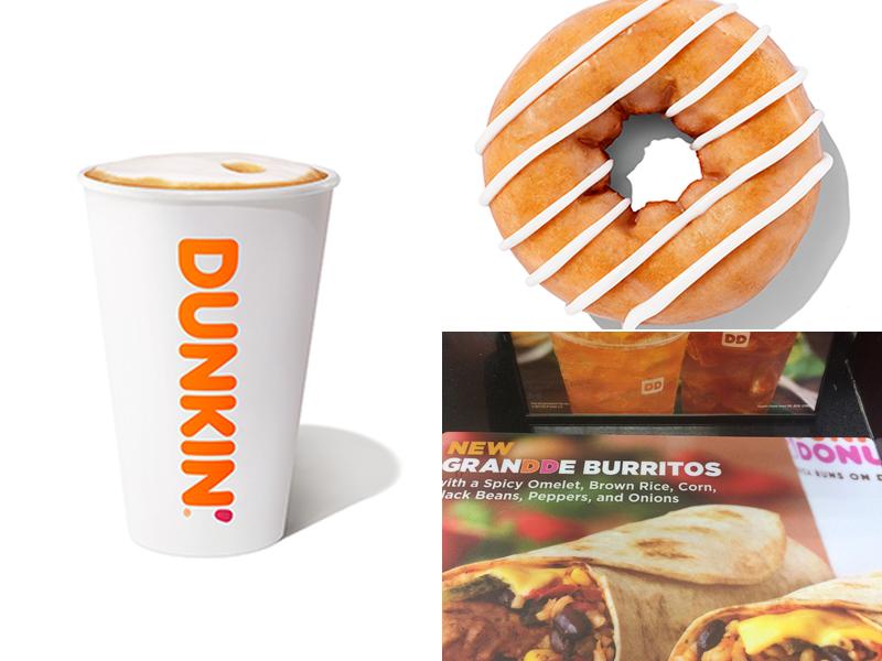Dunkin' Donuts Menu