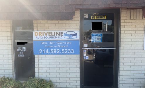 Driveline Auto Solution- Cars, Enterprise, Auto Sales
