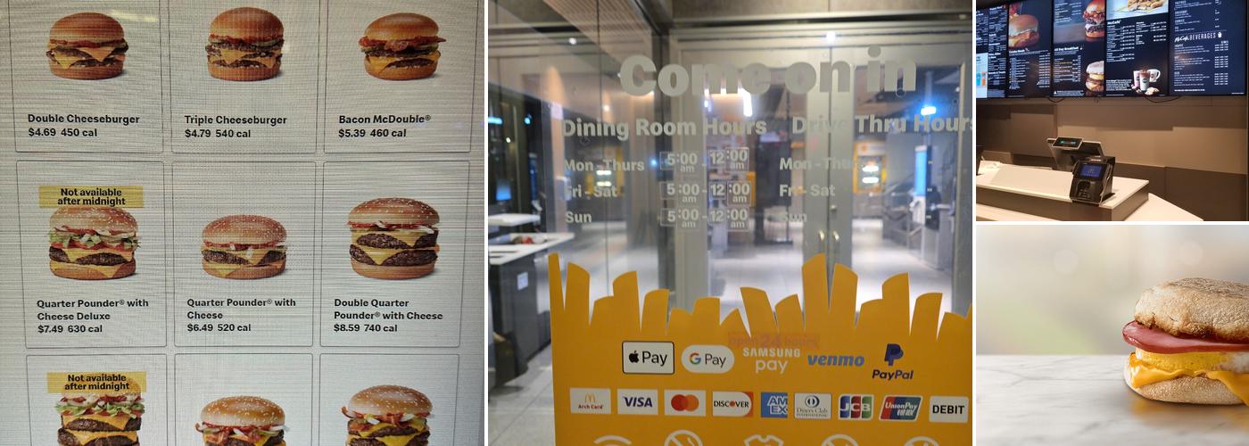 McDonald's Menu