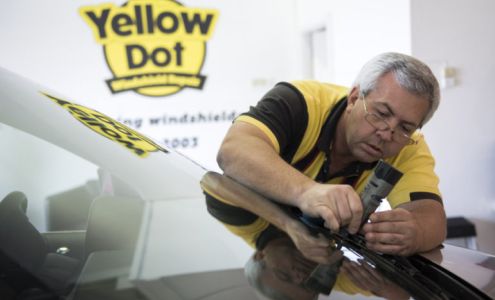 Yellow Dot Windshield Repair