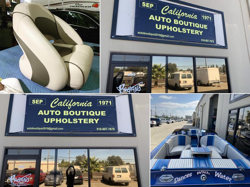 Auto Boutique upholstery