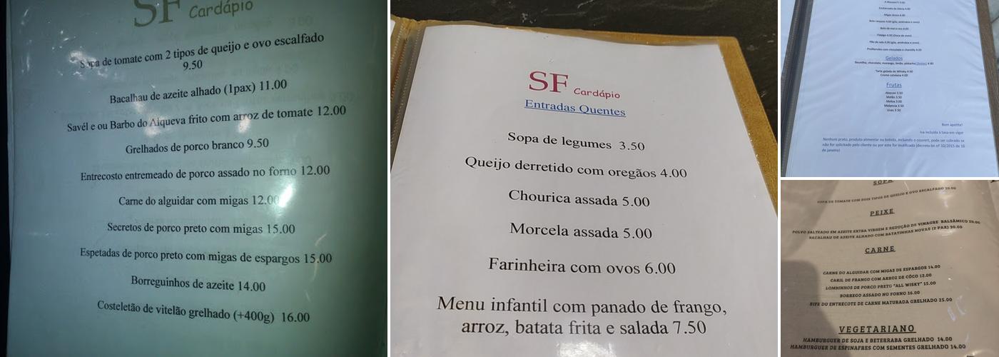 Sem-Fim Menu