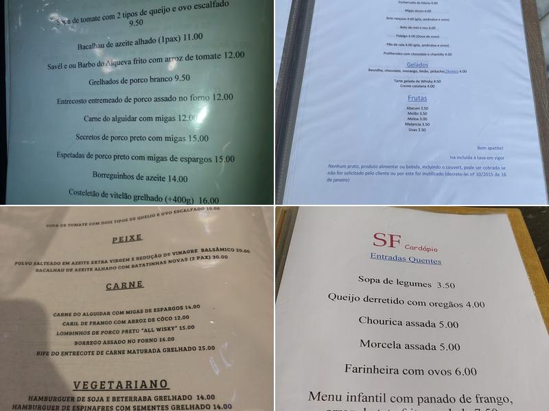 Sem-Fim Menu