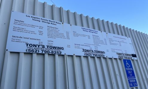 Tonys towing