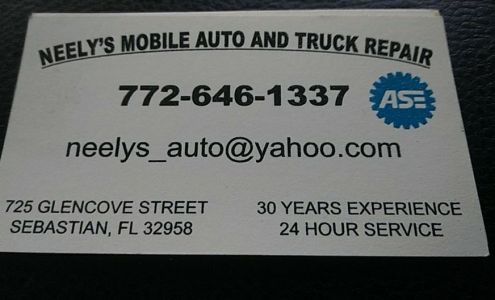 Neely's mobile Auto and truck repair