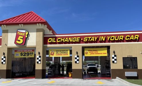 Take 5 Oil Change