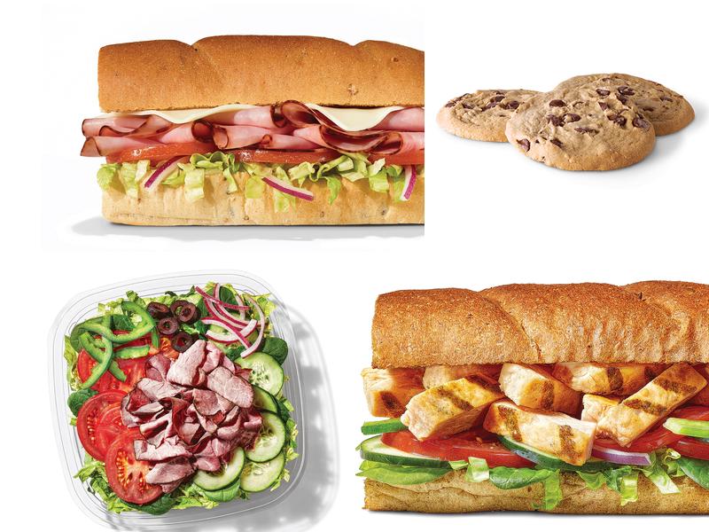 Subway Menu