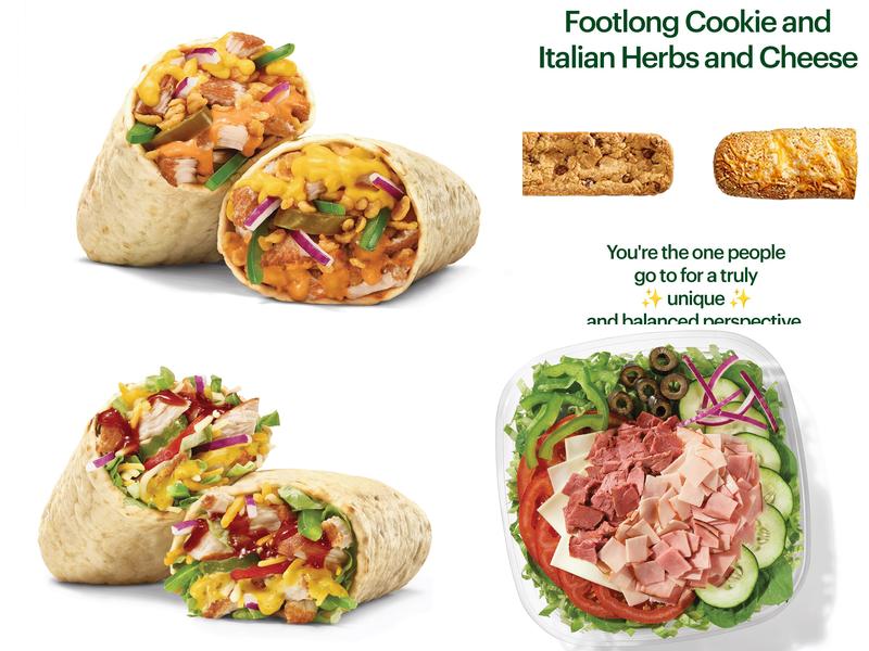 Subway Menu