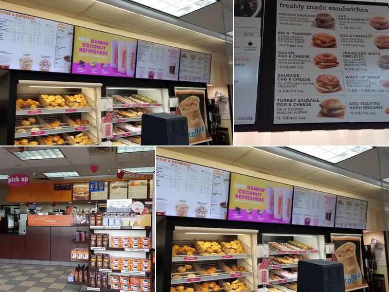 Dunkin' Menu