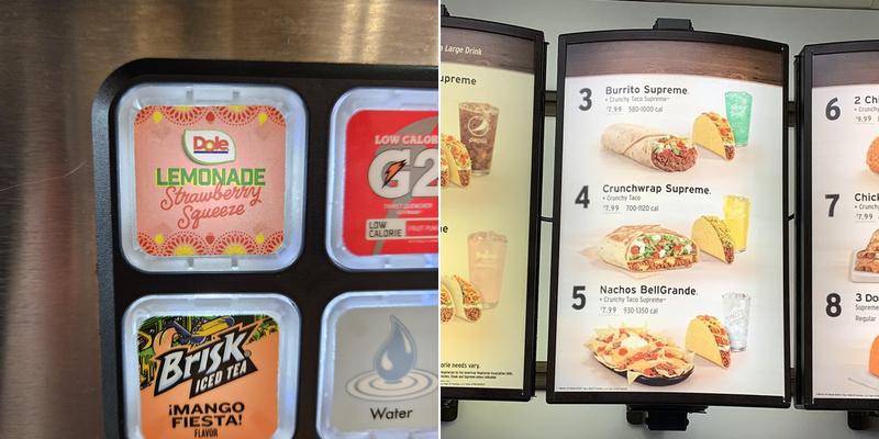 Taco Bell Menu