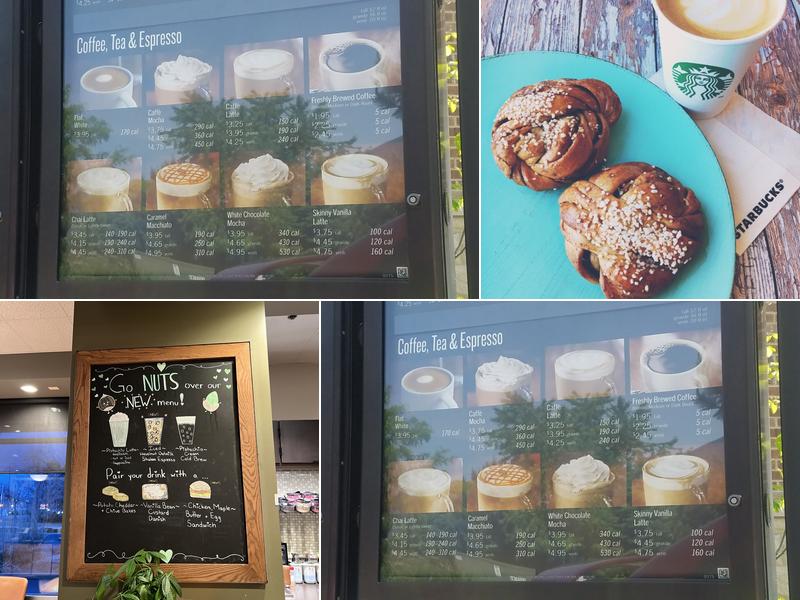 Starbucks Menu