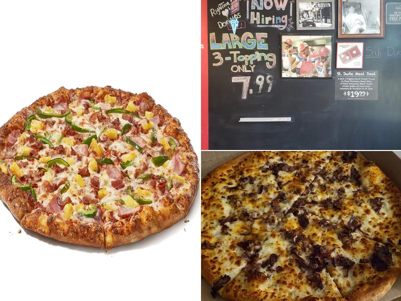 Domino's Pizza Menu