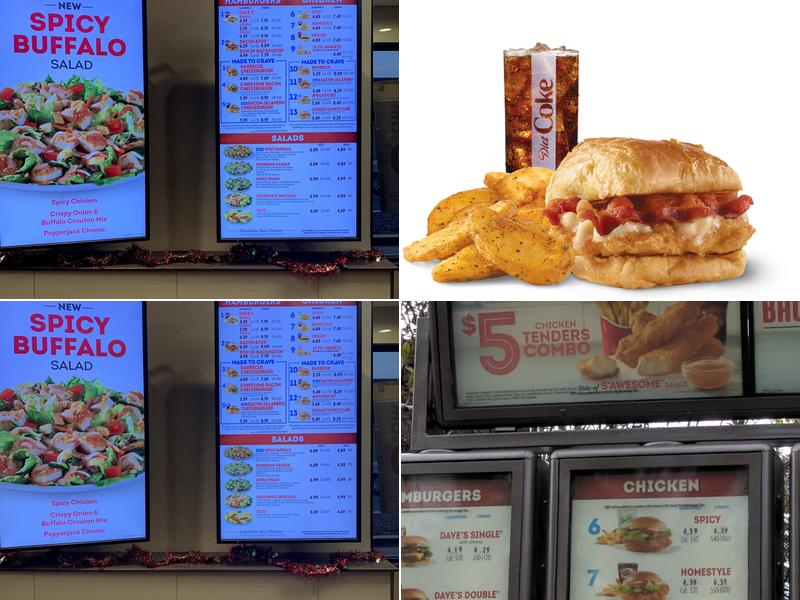 Wendy's Menu