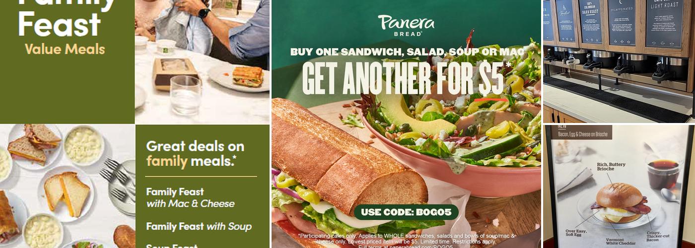 Panera Bread Menu
