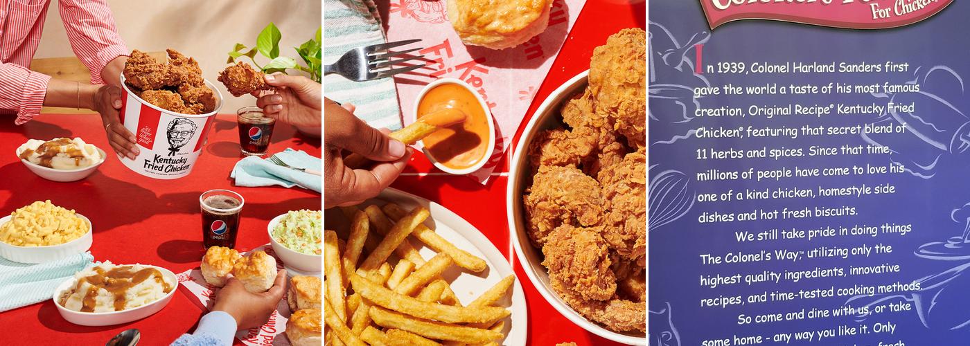 KFC Menu