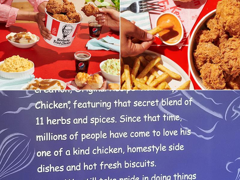 KFC Menu
