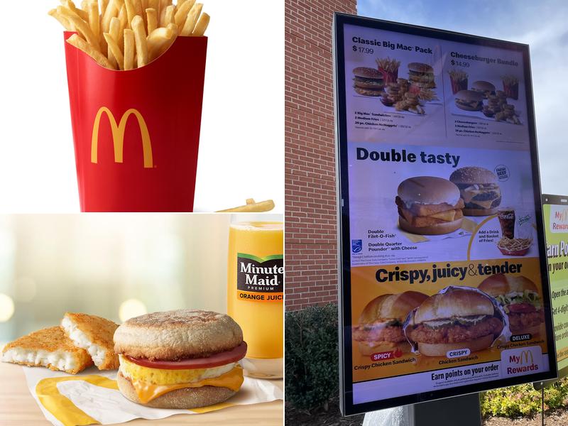 McDonald's Menu
