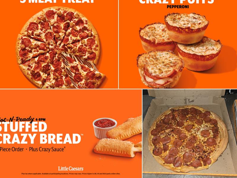 Little Caesars Pizza Menu