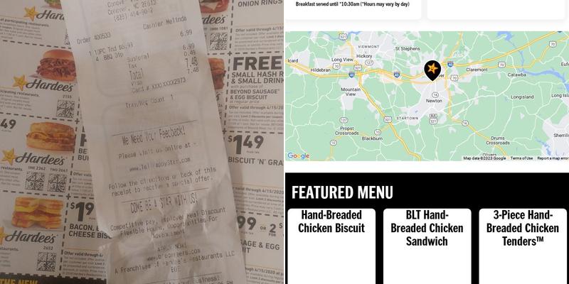 Hardee’s Menu