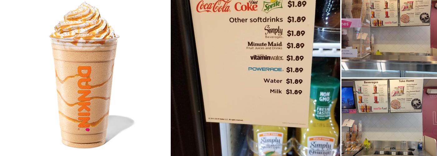 Dunkin' Menu