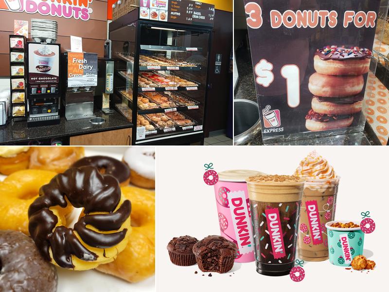 Dunkin' Shell Gas Station, 517 Mall Dr, Schaumburg