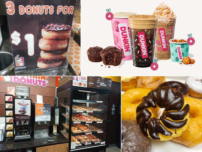 Dunkin' Shell Gas Station, 517 Mall Dr, Schaumburg