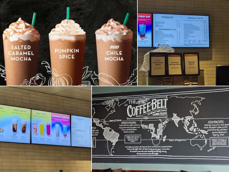 Starbucks Menu