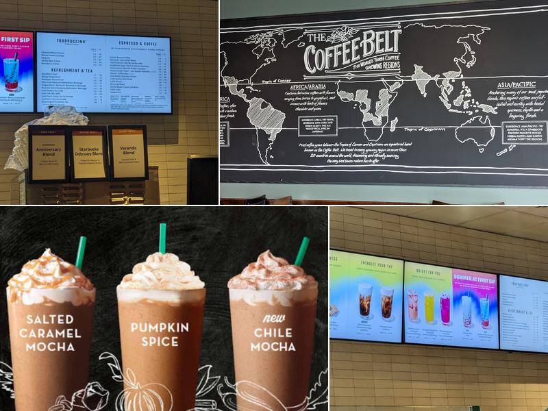 Starbucks Menu