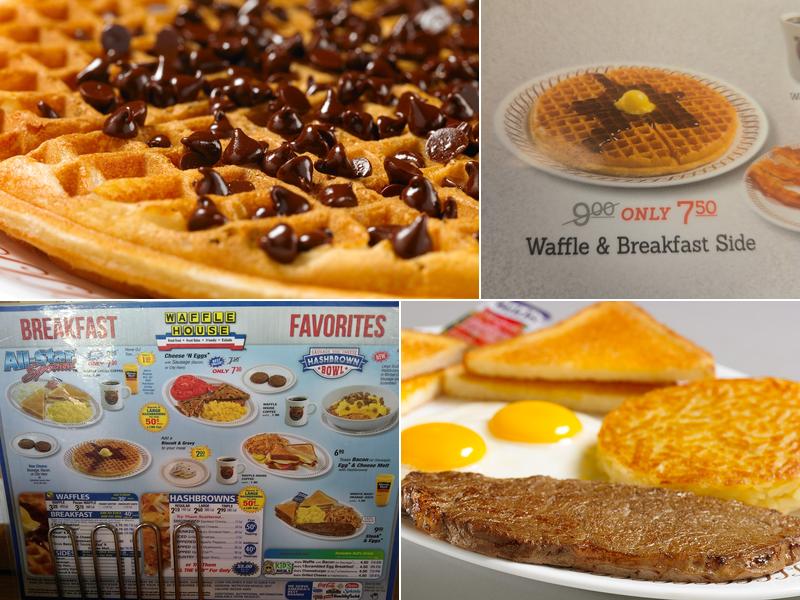 Waffle House Menu